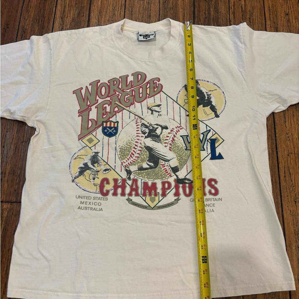World League Champions Vintage Graphic T-Shirt View 5